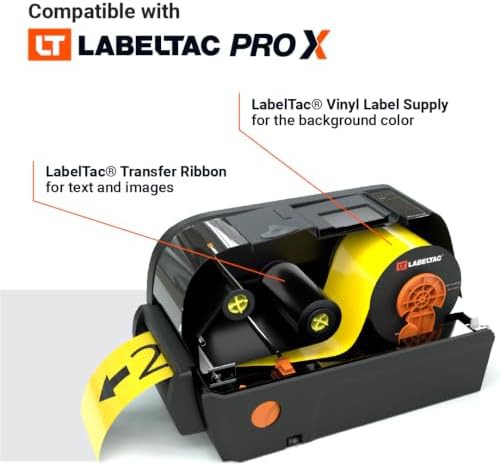 White thermal transfer ribbon for pro x — photo 4