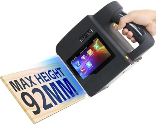 Wide format industrial handheld inkjet