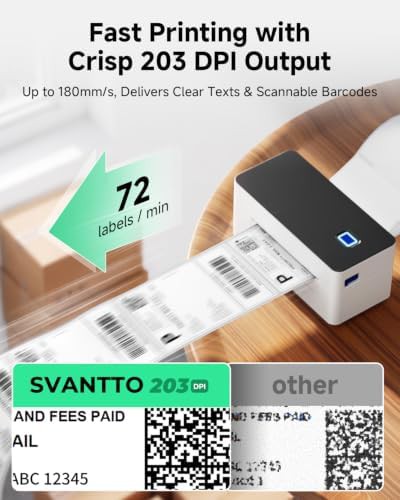 Android wireless 4x6 label printer — photo 3