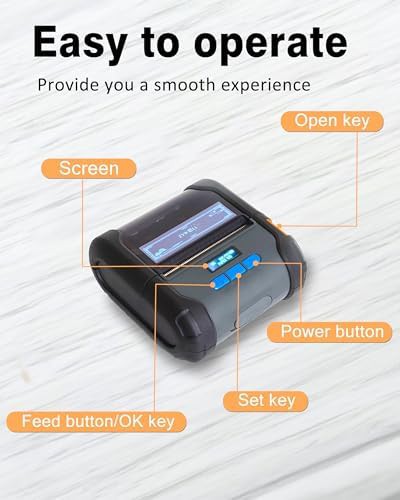 Two-in-one thermal label and receipt printer — photo 5