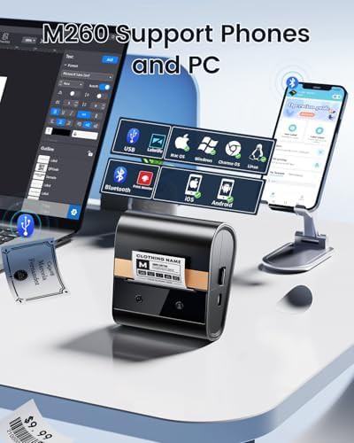 Three inch black barcode sticker printer — photo 5