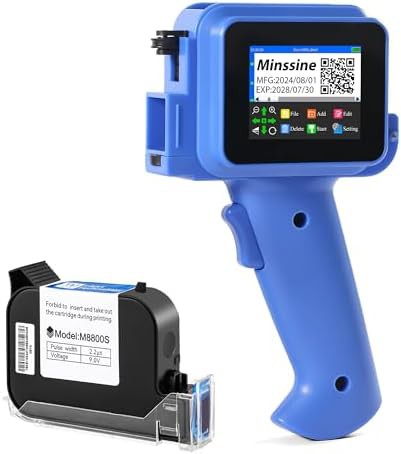 Upgraded mini handheld printer for text