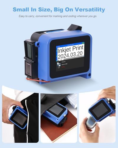 Mini handheld coding machine for surfaces — photo 5