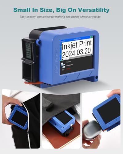 Handheld inkjet coding machine with touch screen — photo 5