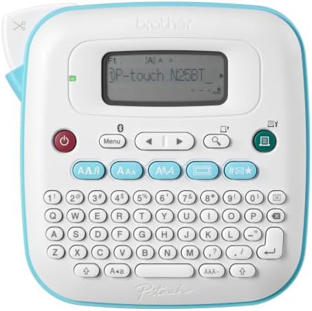 Portable handheld label maker bundle with Bluetooth