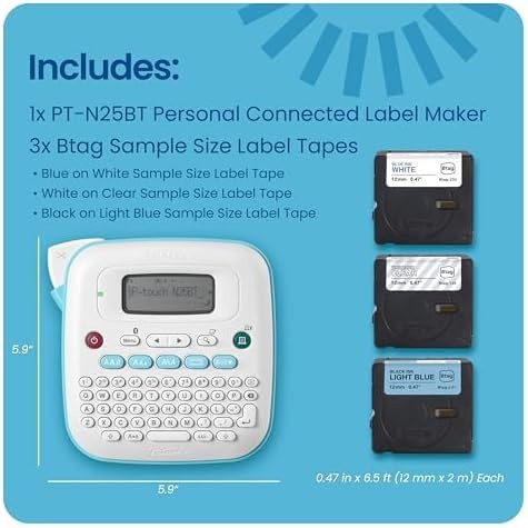 Portable handheld label maker bundle with Bluetooth — photo 3