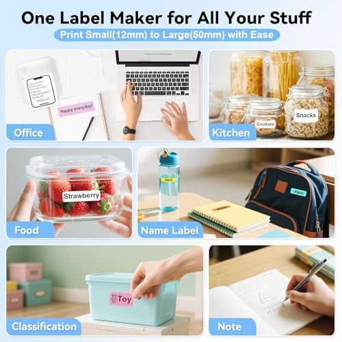 Mini inkless bluetooth label maker machine — photo 4