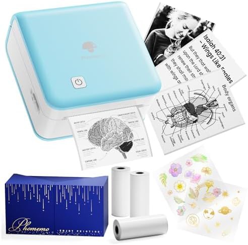 Mini thermal sticker printer 300 dpi