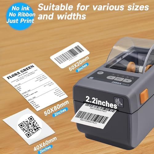 Ethernet desktop direct thermal monochrome printer — photo 3