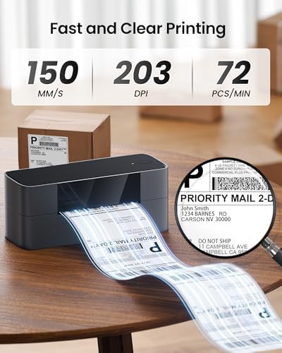 Wireless shipping label printer for small business — photo 3
