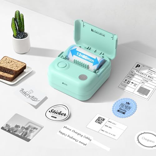 Mini Bluetooth sticker maker for home organization — photo 3