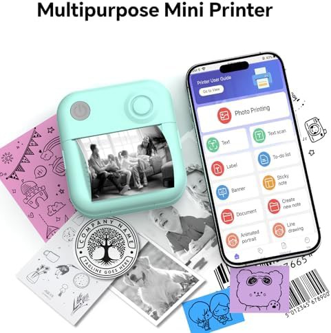 Mini Bluetooth sticker maker for home organization — photo 4