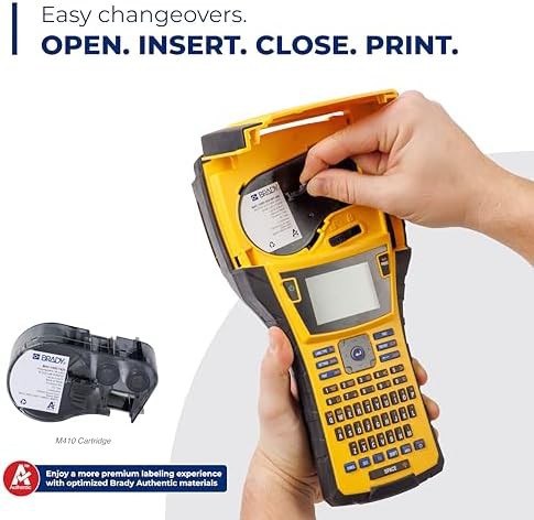 Handheld label printer kit with carrying case — photo 4