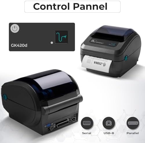 Direct thermal barcode printer with starter bundle — photo 4