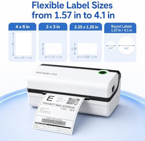 Wireless thermal shipping printer for packages — photo 4