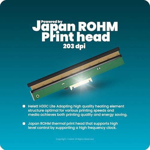 High speed USB direct thermal shipping printer — photo 3