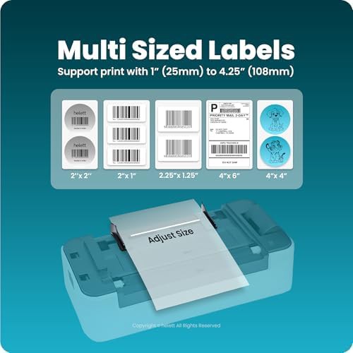 High speed USB direct thermal shipping printer — photo 4