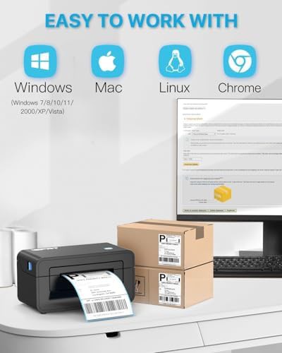 Renewed desktop Bluetooth thermal label maker — photo 3