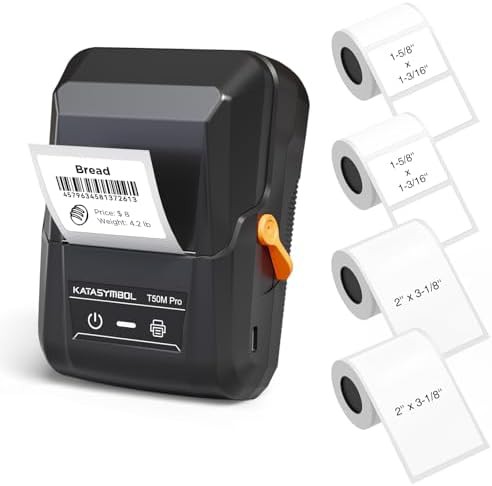 Pro thermal printer with four tapes