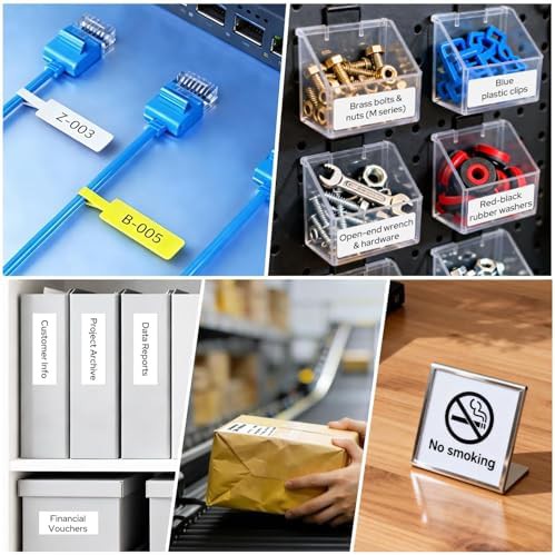 Desktop Industrial Labeler with Automatic Cutter — photo 4