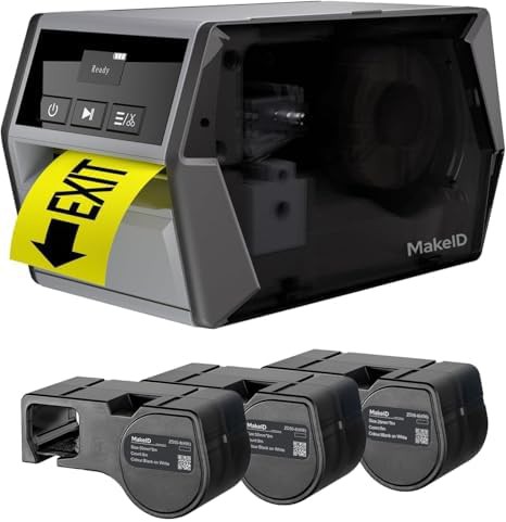 Industrial Thermal Transfer Printer with Large Battery