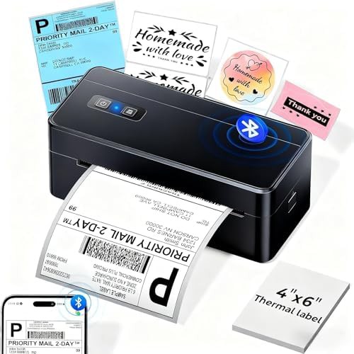 Small business Bluetooth thermal label printer