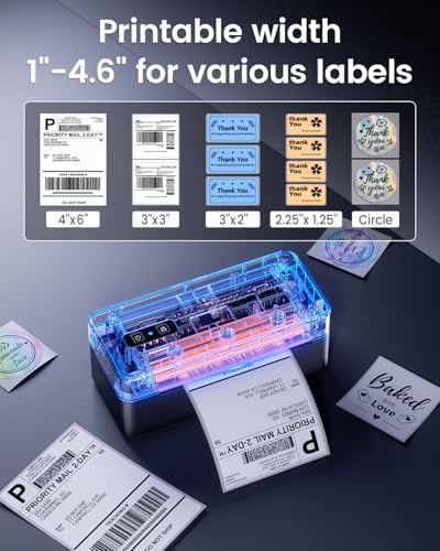 Small business Bluetooth thermal label printer — photo 5