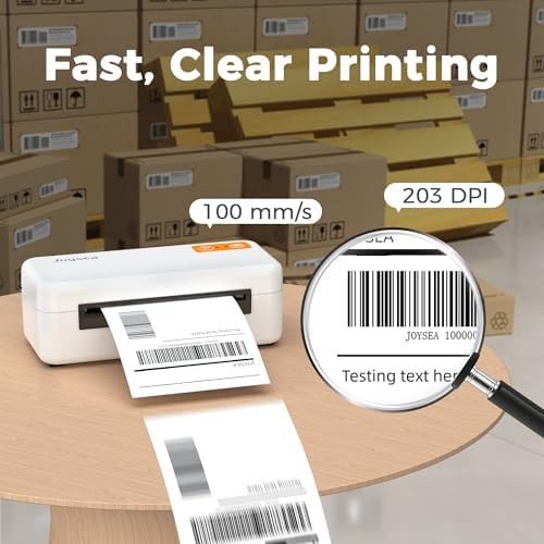 Wireless thermal shipping label printer 4x6 — photo 4