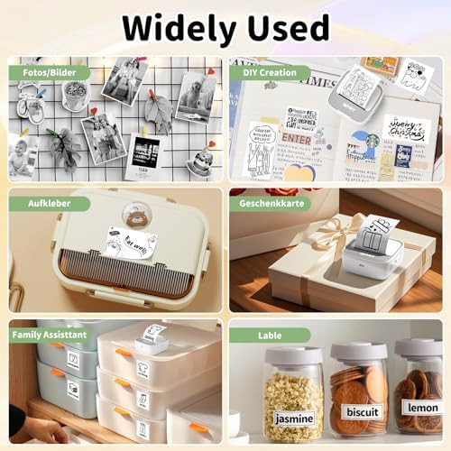 Pocket inkless sticker maker printer — photo 5
