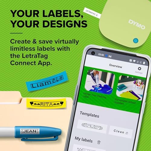 Pistachio yellow bluetooth label maker — photo 3