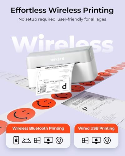 Compact Professional Bluetooth Mailing Label Printer — photo 3