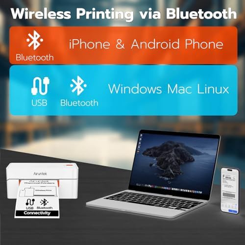 Wireless high speed shipping label printer — photo 4