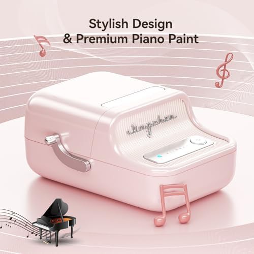 Pink bluetooth thermal printer for small business — photo 4