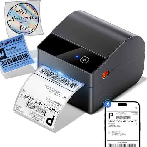 Thermal printer with built-in paper bin