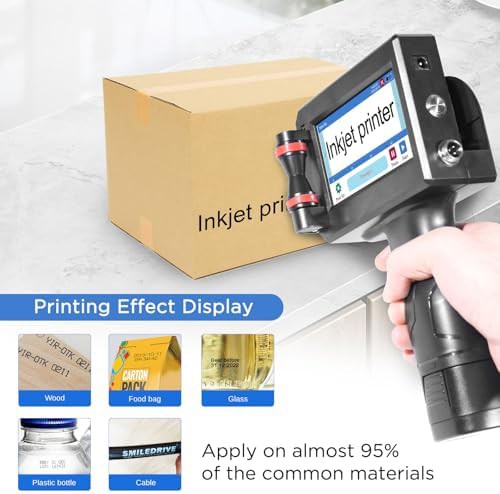Handheld inkjet coding and barcode printer — photo 3