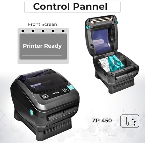Industrial USB serial thermal barcode printer — photo 4