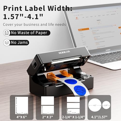 Android compatible bluetooth shipping printer — photo 3