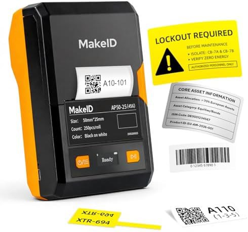 High Resolution Barcode Thermal Transfer Printer