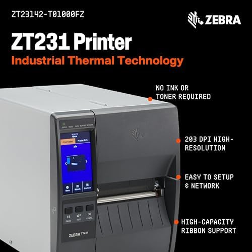 Industrial thermal transfer printer with color LCD — photo 3