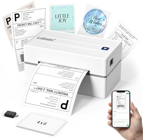 Professional wireless thermal shipping printer
