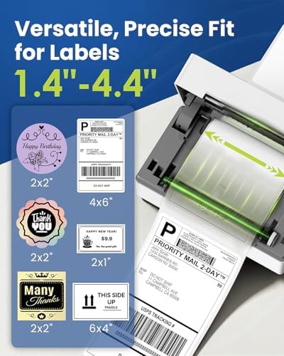 Professional wireless thermal shipping printer — photo 4