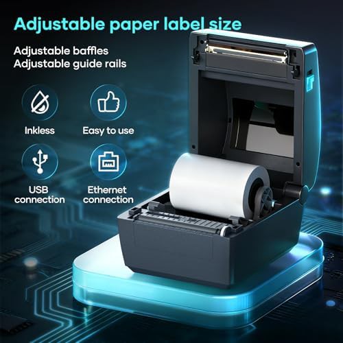 Industrial thermal shipping printer with USB — photo 5