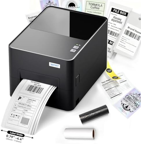 Industrial high speed thermal label printer