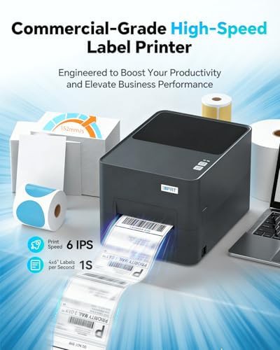 Industrial high speed thermal label printer — photo 3