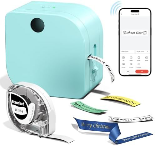Bluetooth small ribbon label printer