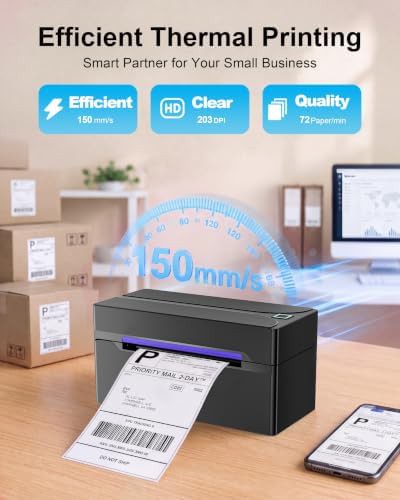 Shipping label printer for small business — photo 4