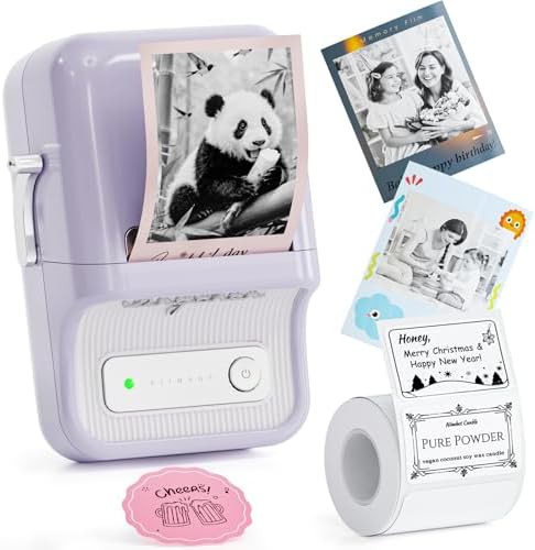 Purple high resolution printer with black support