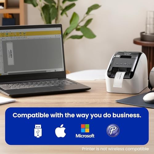 High speed professional address label printer — photo 4