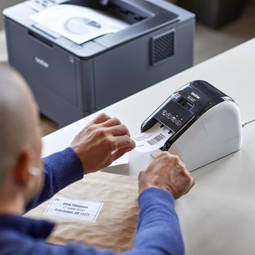 High speed professional address label printer — photo 5
