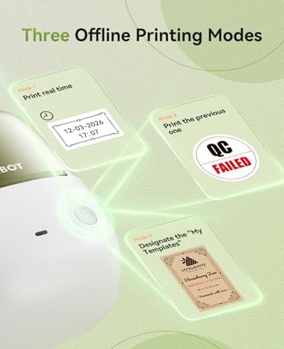 Green professional high resolution label maker — photo 3